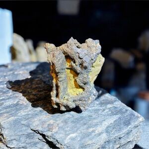 Unique Pyrite Natural Rock Formation